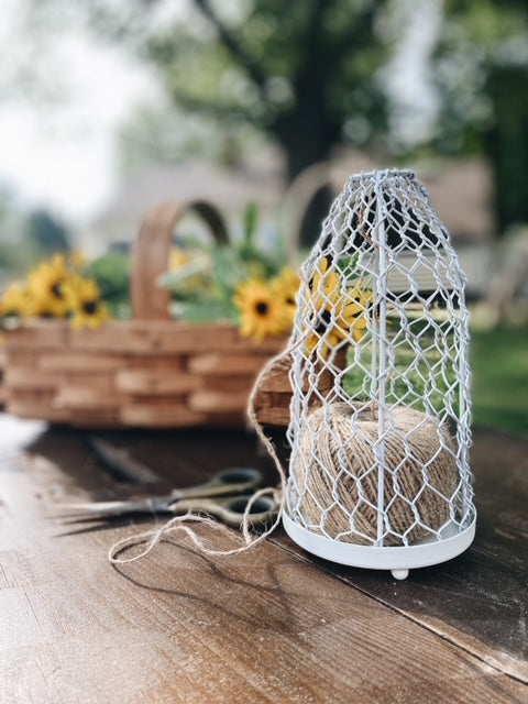 Drying and Decorating with Black-Eyed Susan's