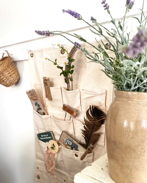 Canvas Pocket Organizer