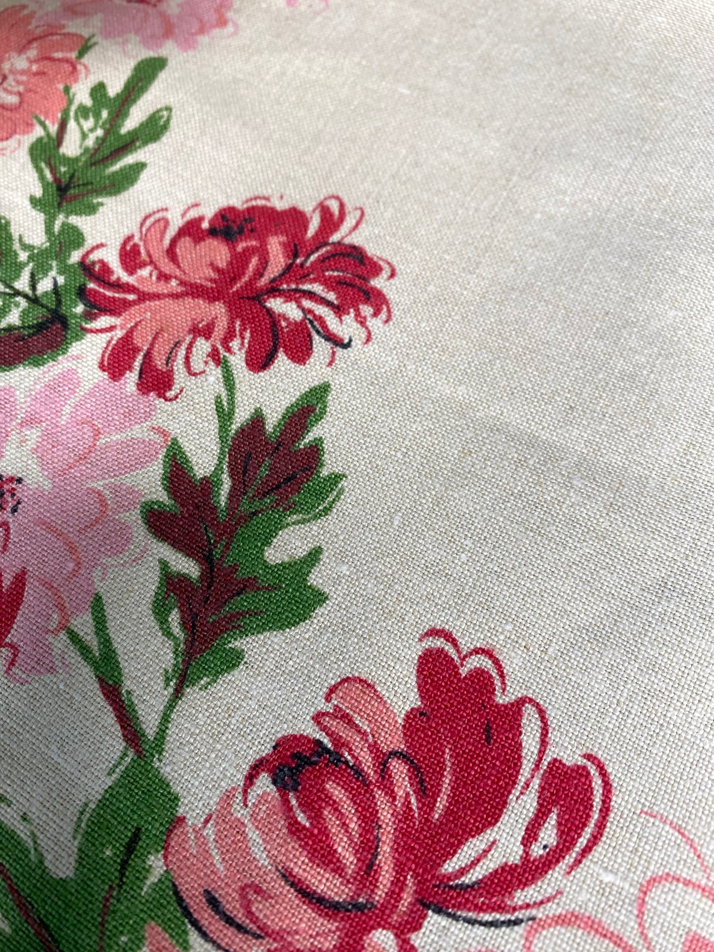Vintage Floral Table Cloth
