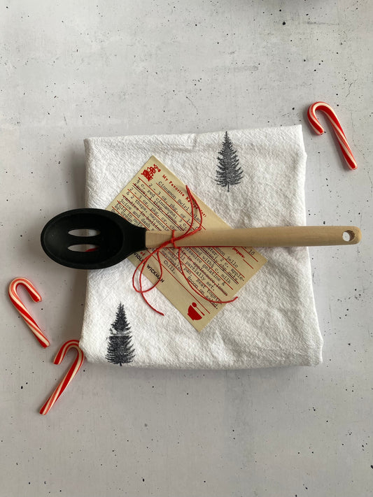 Hand Stamped Tee Towel Set