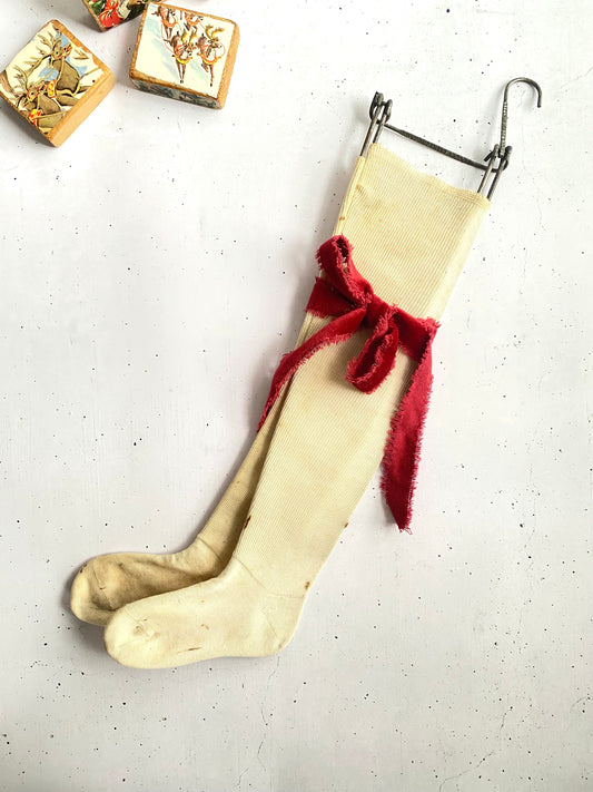 Vintage Stocking Stretcher with Stockings