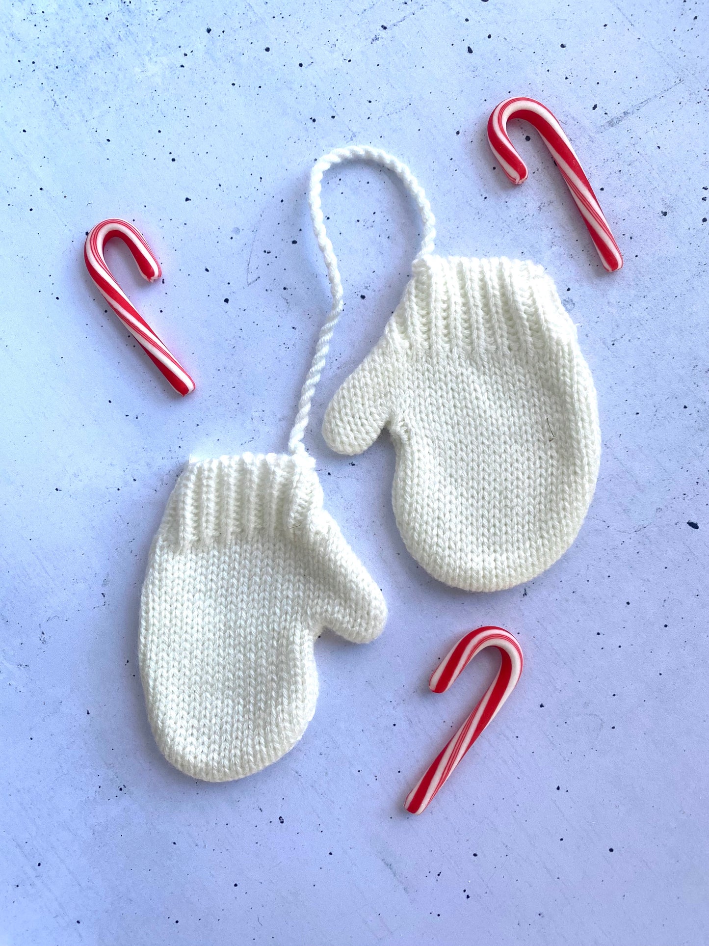 Knit Mitten Ornament
