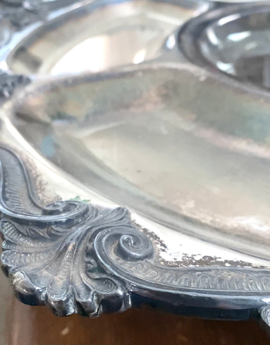 Three Ways to Style a Vintage Silver Platter