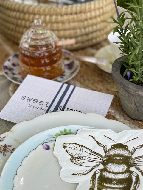 Sweet Summer Garden Party Table Setting