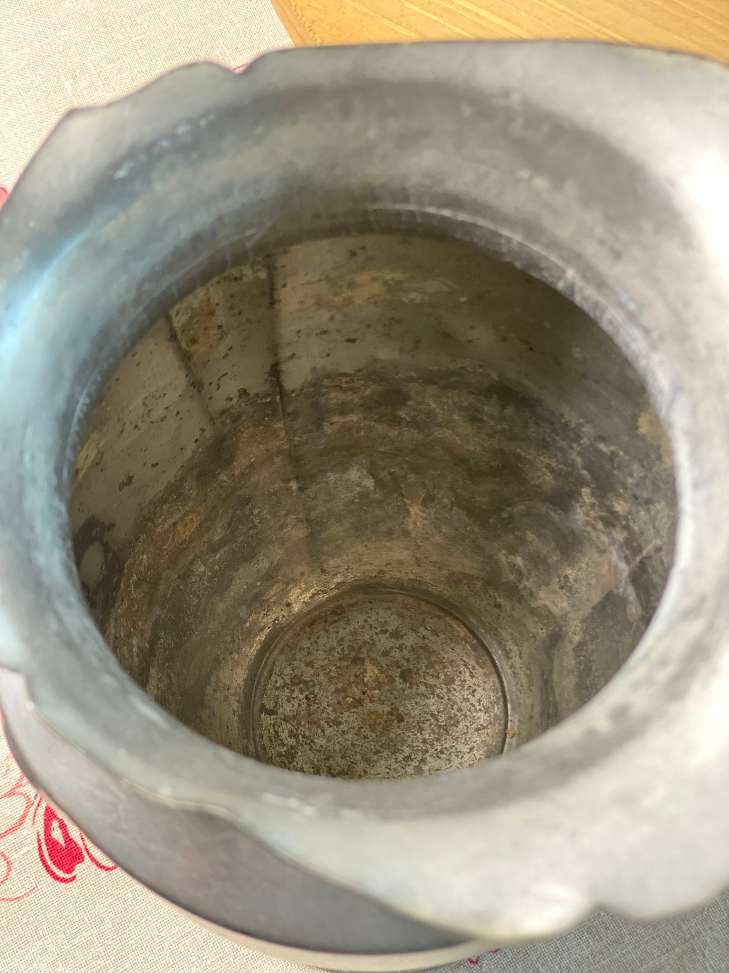 Vintage Pewter Pitcher