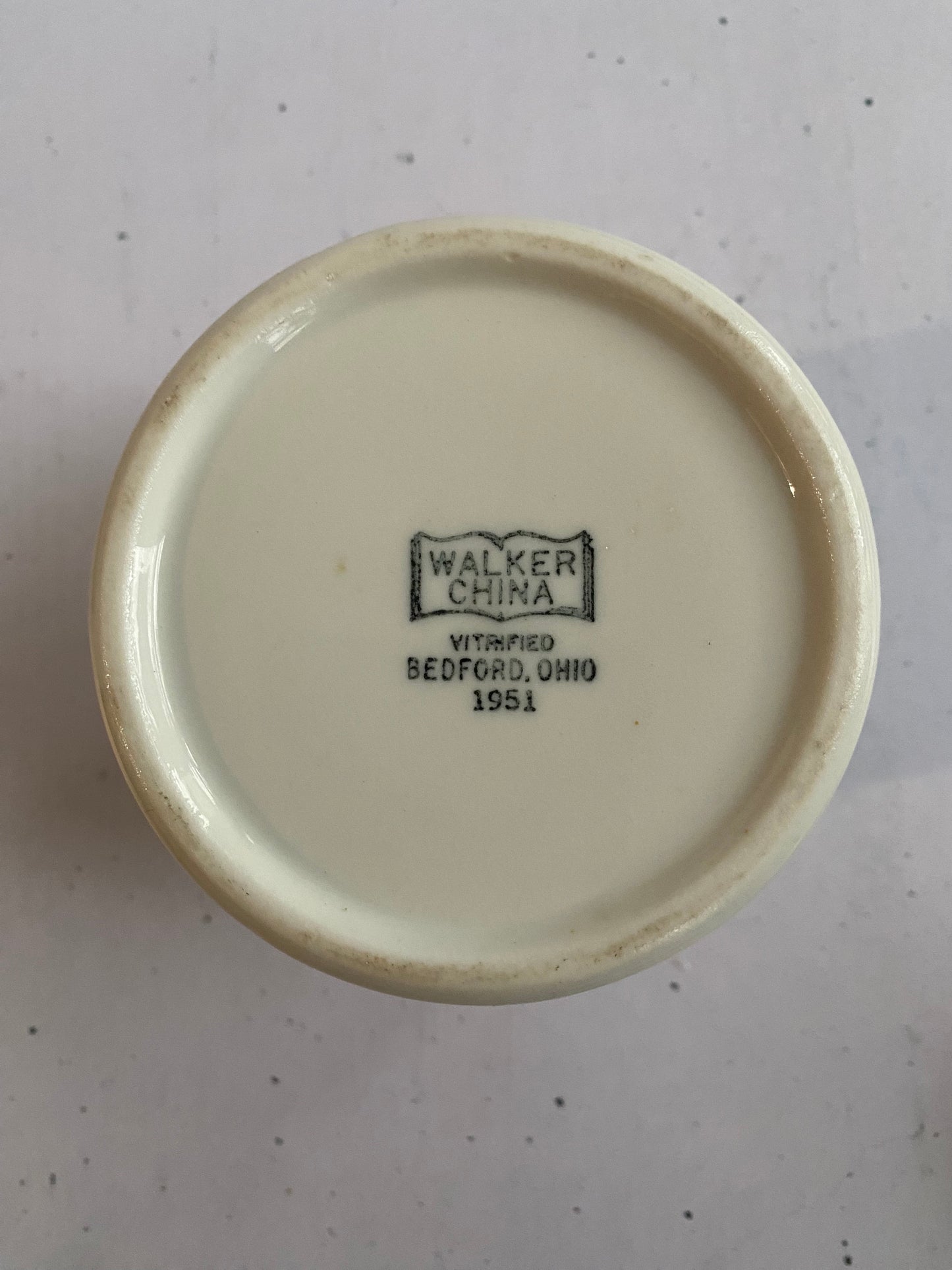 Vintage Condiment Jar