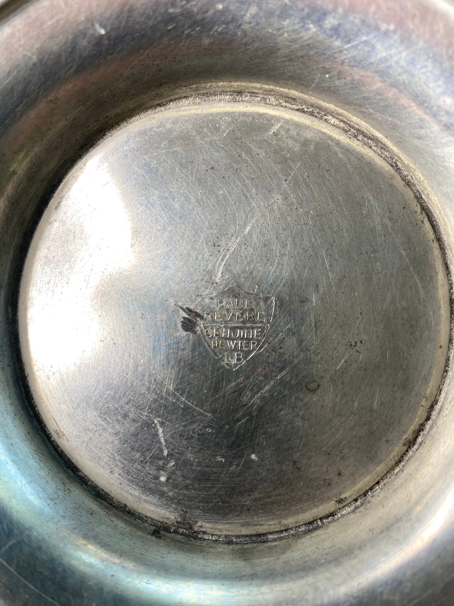 Vintage Pewter Pitcher