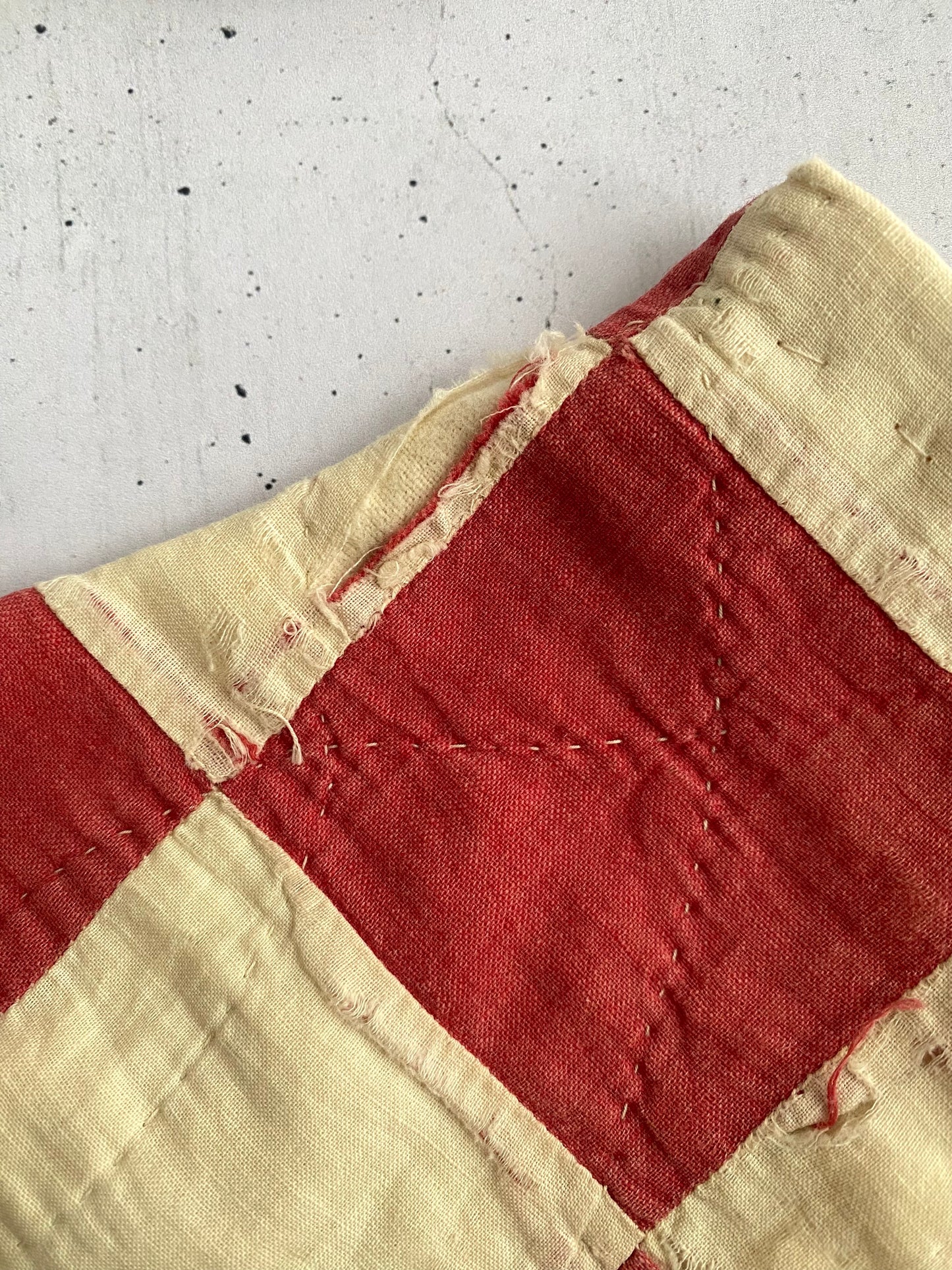 Antique Quilt Mitten