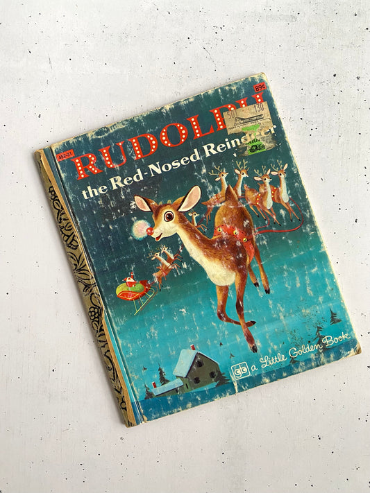 Vintage Rudolph Little Golden Book