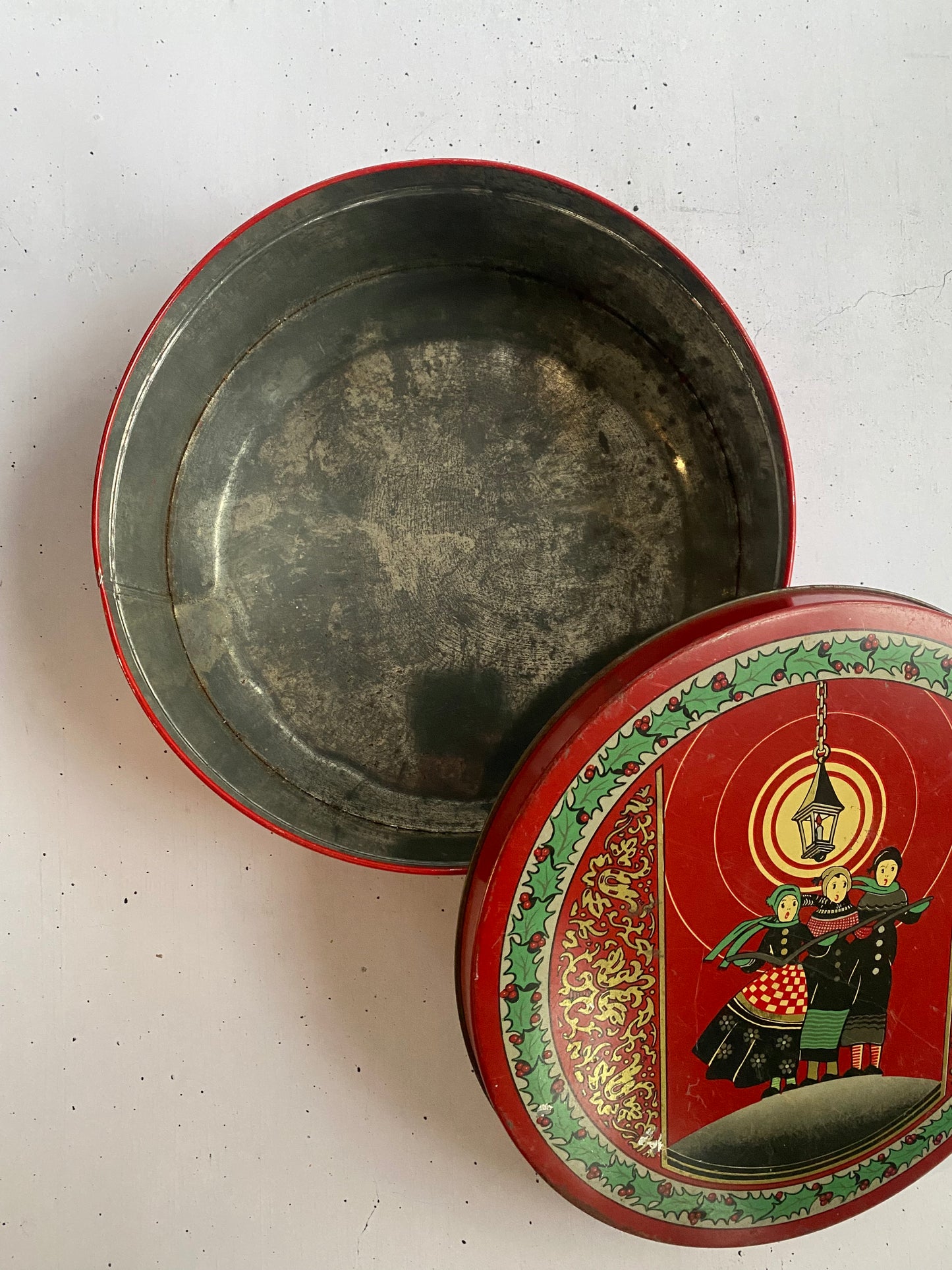 Vintage Christmas Treat Tin