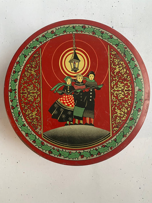 Vintage Christmas Treat Tin
