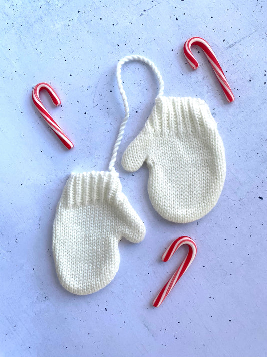 Knit Mitten Ornament